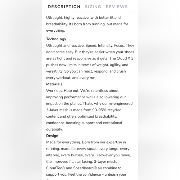 On Cloud X V3 Heron Midnight Blue Purple Athletic Running Sneaker Shoe Women 9 - Picture 9 of 14